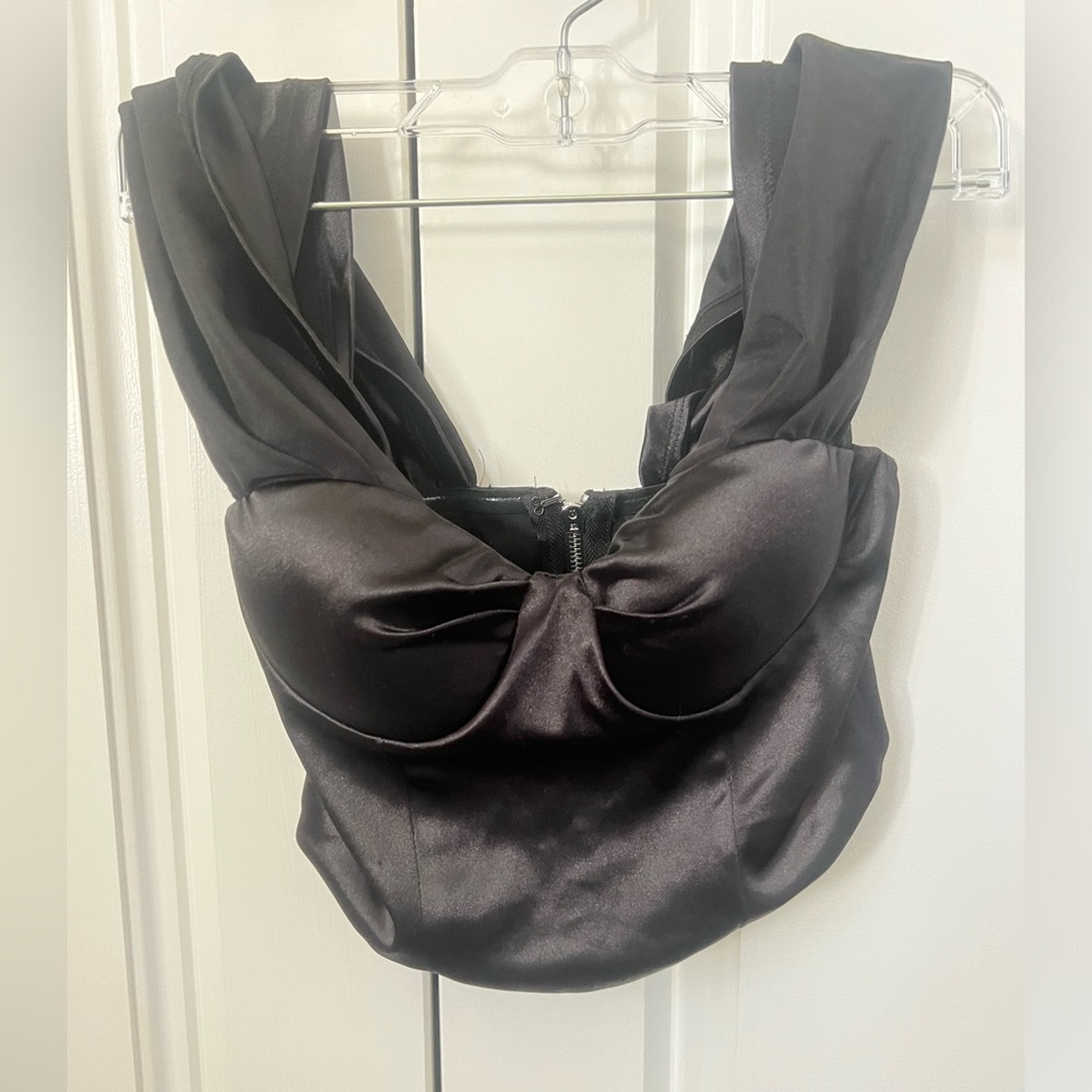 Princess Polly corset silk top size 4 US